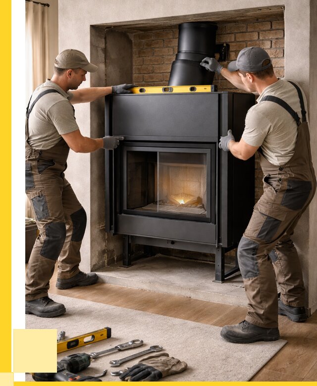 Установка каминных топок в Бийске под ключ от 18697 р. | ЭриданБск