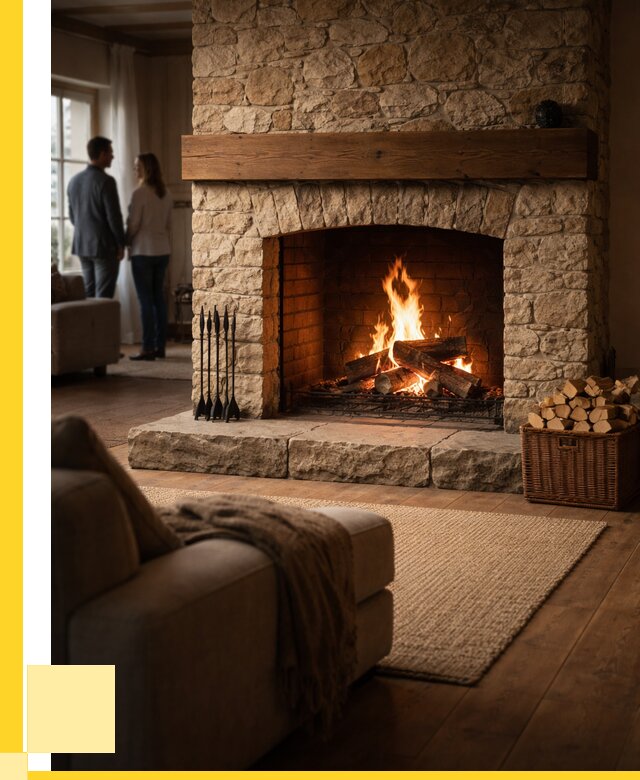 Открытые камины под ключ в Бийске от 155805 р. ЭриданБск