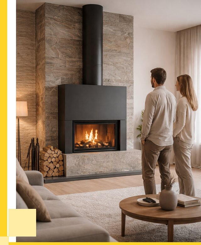 Закрытые камины под ключ в Бийске от 124644 р., ЭриданБск