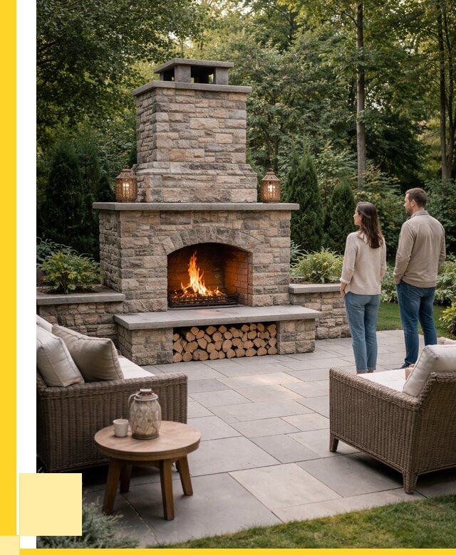 Уличные камины из кирпича в Бийске от 155805 р. | ЭриданБск