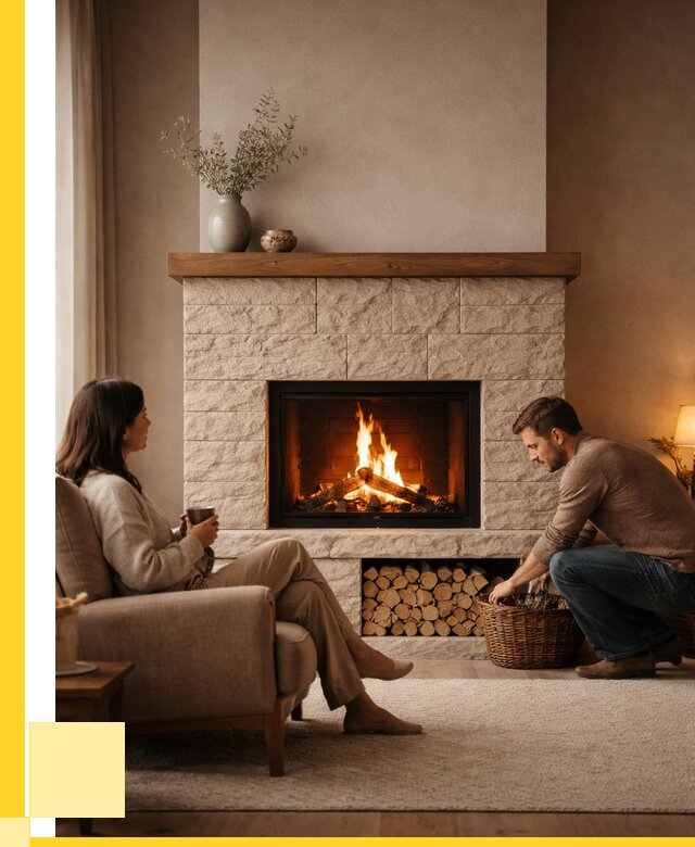 Камины для дома в Бийске под ключ от 155805 р. | ЭриданБск