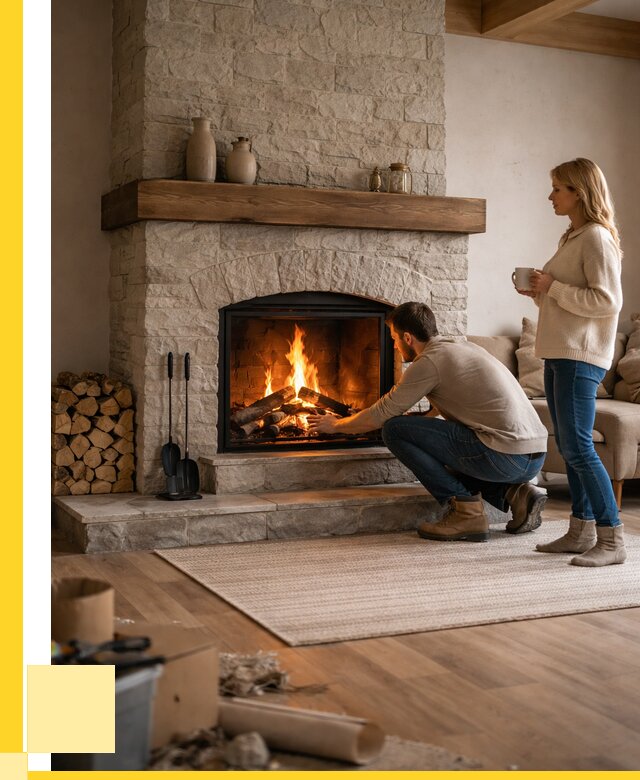 Камины для загородного дома в Бийске от 363545 р., ЭриданБск