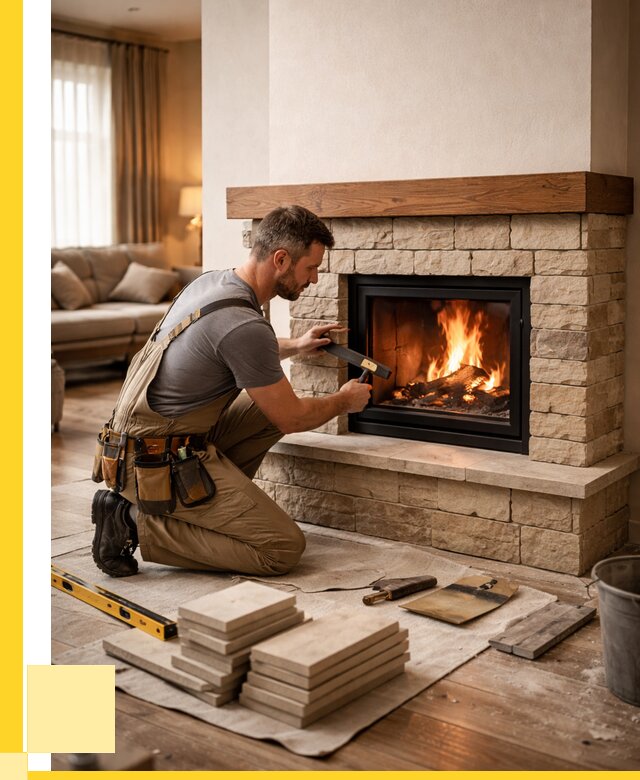 Строительство каминов в Бийске от 155805 р., ЭриданБск - под ключ