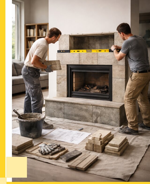 Монтаж каминов и установка в Бийске от 46742 р. | ЭриданБск