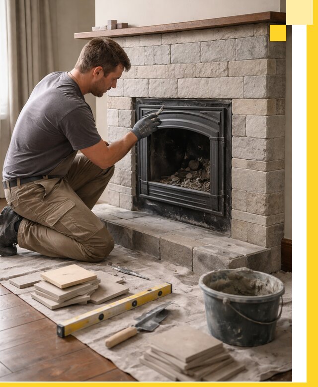 Профессиональный ремонт каминов в Бийске восстановление и сервис