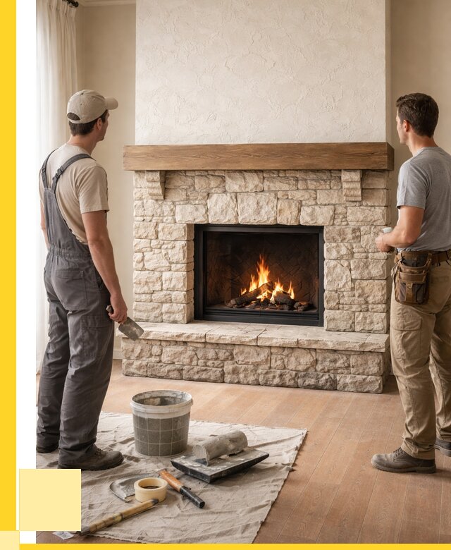 Отделка каминов в Бийске от 6752 р. под ключ | ЭриданБск