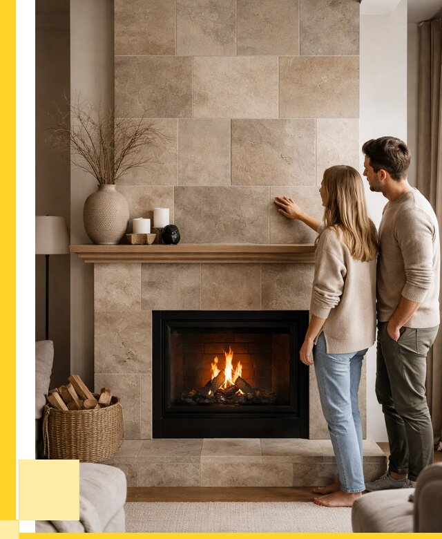 Облицовка каминов керамогранитом в Бийске от 4674 р. | ЭриданБск