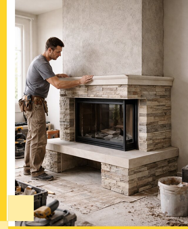 Изготовление каминов под ключ в Бийске от 155805 р. | ЭриданБск