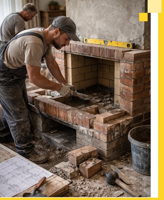 Изготовление и установка каминопечей под ключ в Бийске