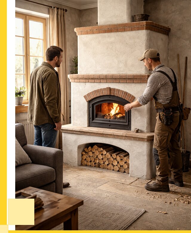 Печи камины в Бийске: кирпичные, изразцовые от 62322 р. | ЭриданБск