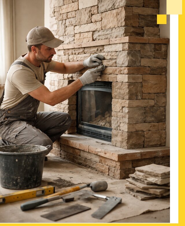 Проектирование и установка печей-каминов под ключ в Бийске