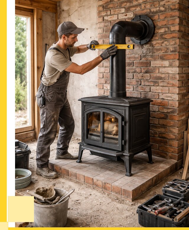 Монтаж печей установка банной печи в Бийске от 15581 р. | ЭриданБск