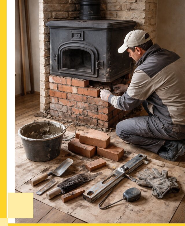 Ремонт печей в Бийске от 12464 р., услуги печника ЭриданБск
