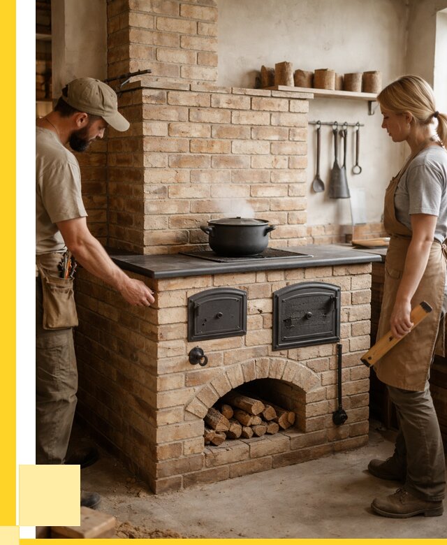 Варочно отопительные печи в Бийске от 93483 р. | ЭриданБск