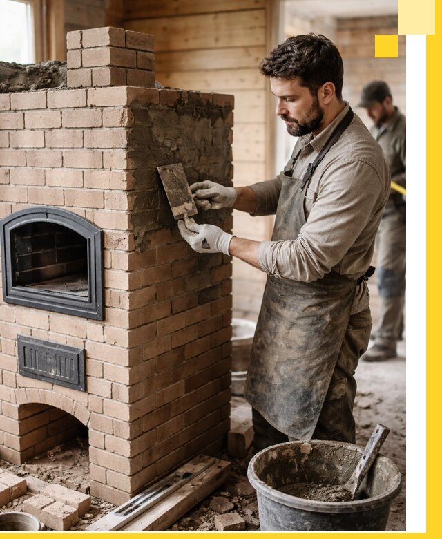 Изготовление и установка печей-шведок под ключ в Бийске