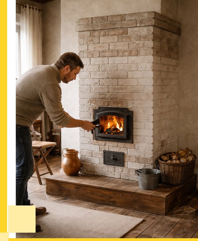 Печь голландка из кирпича в Бийске от 88290 р. | ЭриданБск