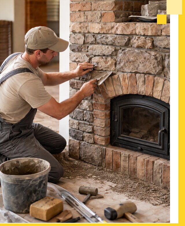 Печи для дома под ключ в Бийске, установка и доставка