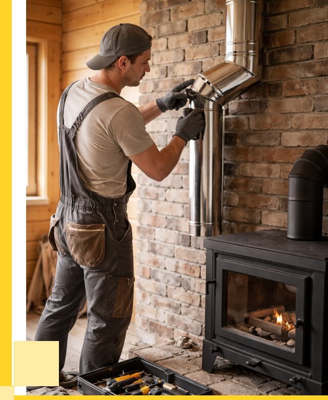 Монтаж дымоходов для печей в Бийске от 7790 р. | ЭриданБск