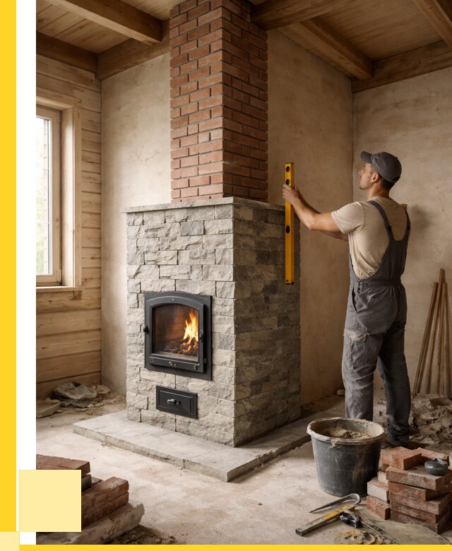 Печи и дымоходы под ключ в Бийске от 46742 р., ЭриданБск