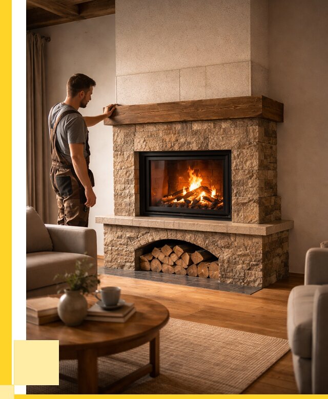 Печи камины для дома под ключ в Бийске от 57129 р. | ЭриданБск