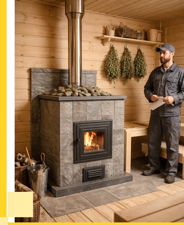 Печи для бани под ключ в Бийске от 124644 р. | ЭриданБск