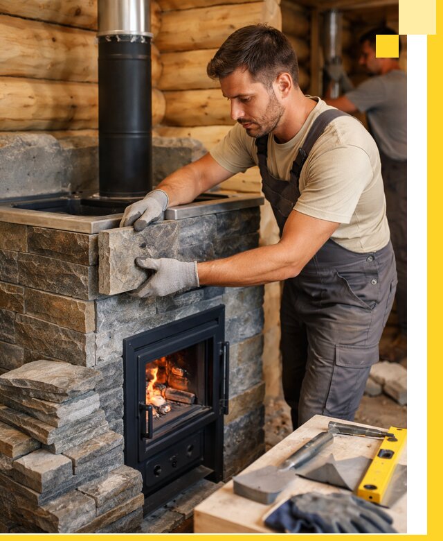 Печи для бани под ключ в Бийске: изготовление и монтаж