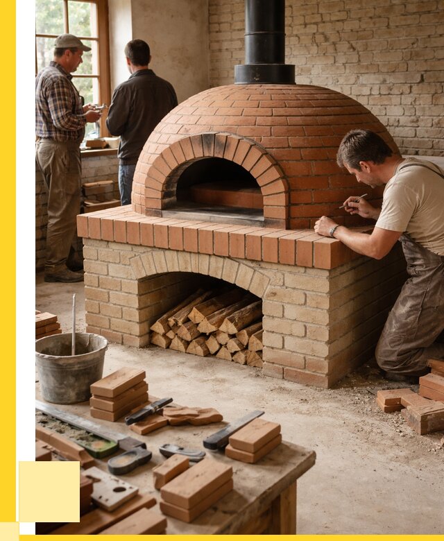 Помпейская печь дровяная для пиццы в Бийске | ЭриданБск от 207740 р.