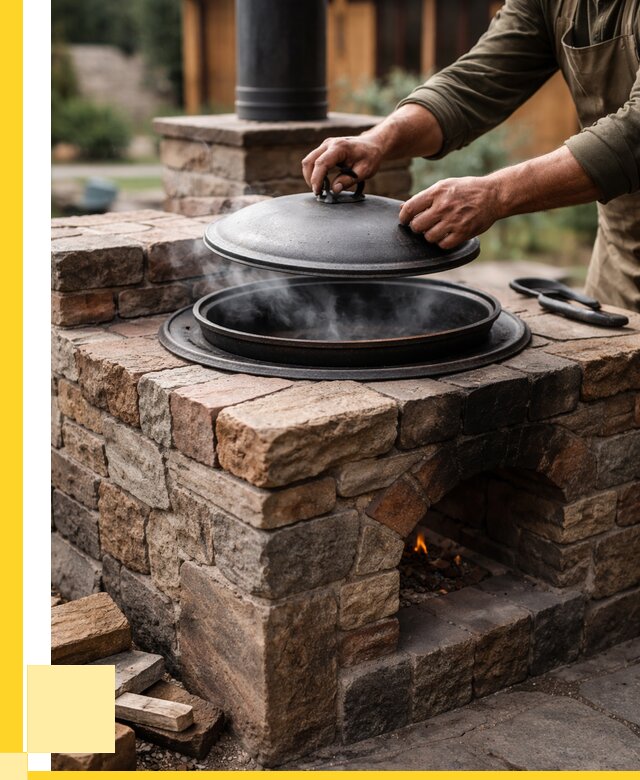 Печи для казана в Бийске по цене от 18697 р. | ЭриданБск