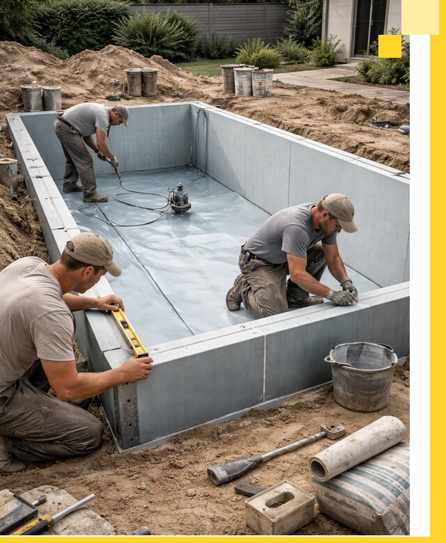 Профессиональный монтаж бассейнов под ключ в Бийске с гарантией