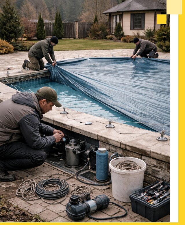 Консервация бассейнов в Бийске: подготовка к длительному хранению