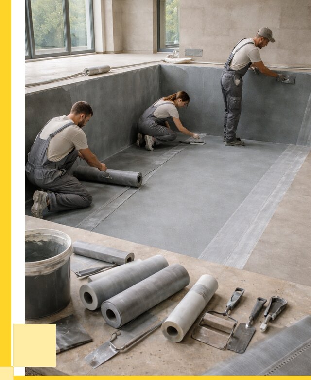 Гидроизоляция бассейнов в Бийске от 2077 р., ЭриданБск