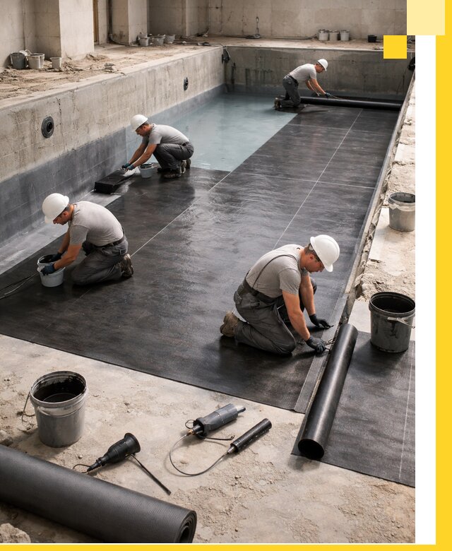 Профессиональная гидроизоляция бассейнов и чаш в Бийске под ключ