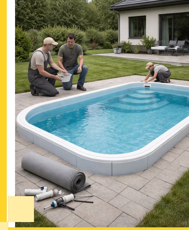 Пластиковый бассейн купить в Бийске от 259675 р., ЭриданБск