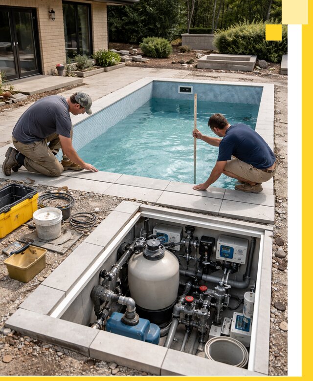 Строительство качественных домашних бассейнов под ключ в Бийске