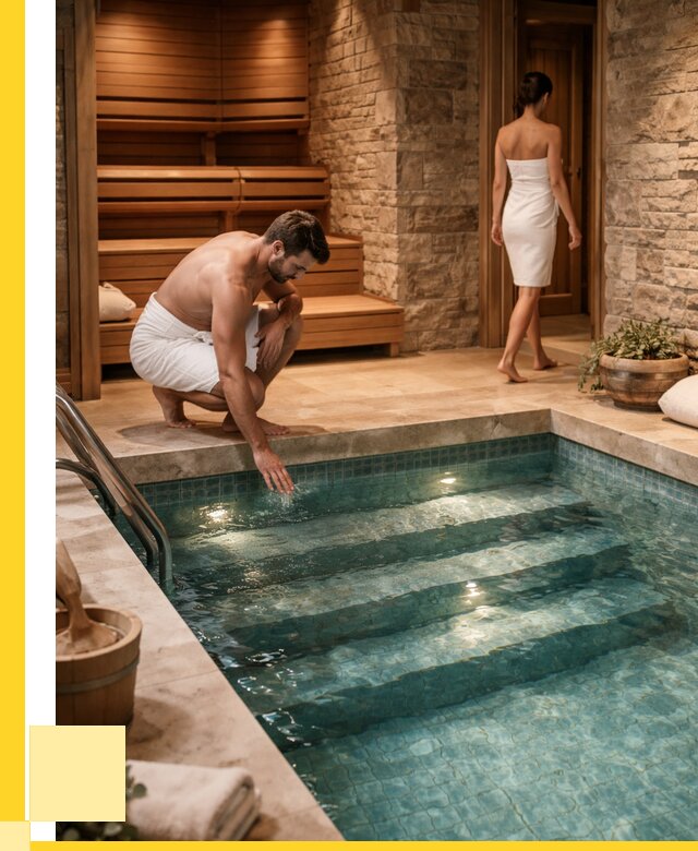 Сауна с бассейном под ключ в Бийске от 124644 р., ЭриданБск