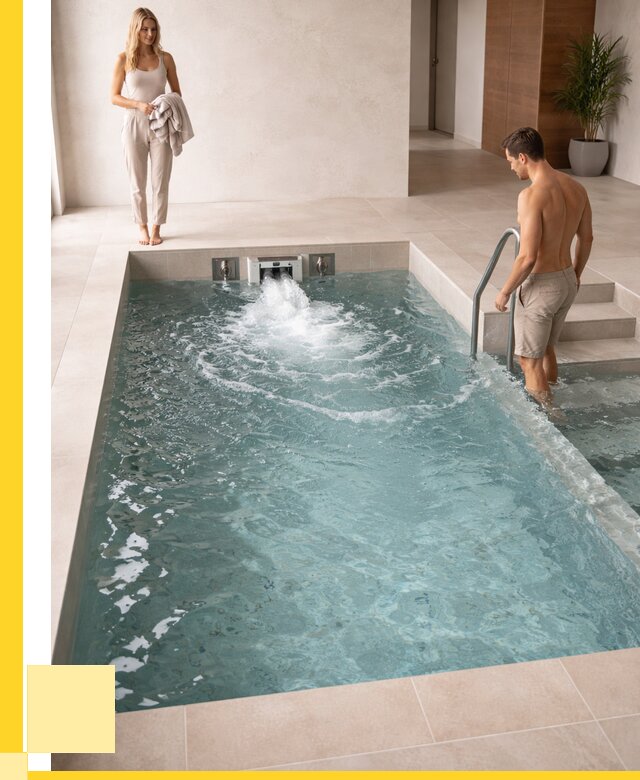 Бассейн с противотоком в Бийске от 259675 р. | ЭриданБск