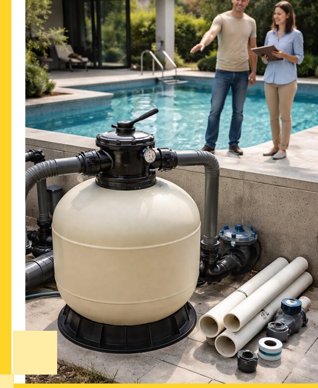 Песочные фильтры для бассейнов в Бийске от 18697 р., ЭриданБск
