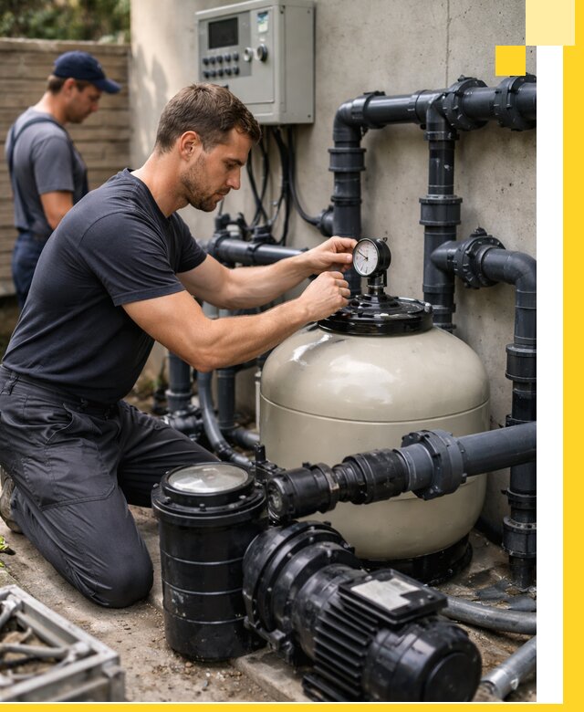 Поставка и монтаж фильтровального оборудования для бассейнов в Бийске