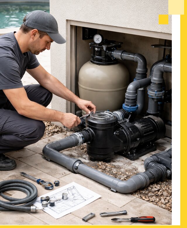 Поставка, монтаж и сервис насосов для бассейнов в Бийске