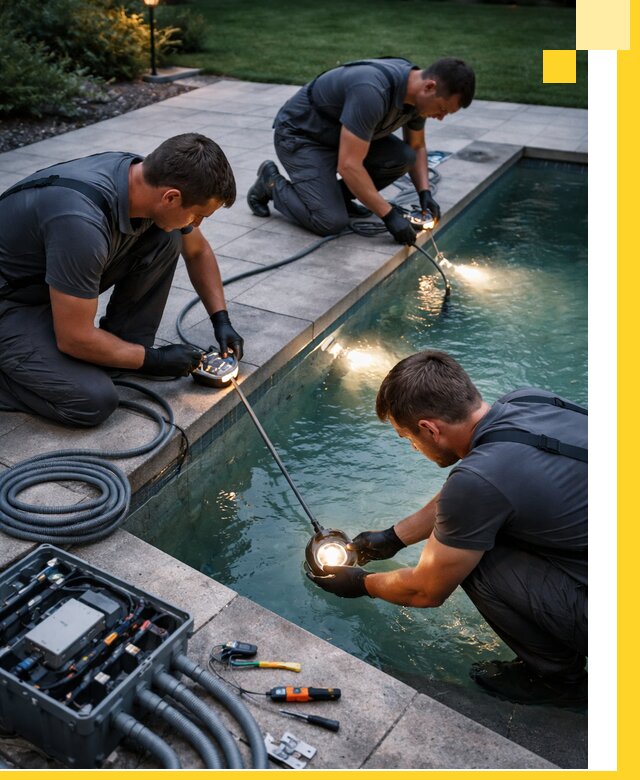 Профессиональное освещение бассейнов в Бийске: дизайн и монтаж