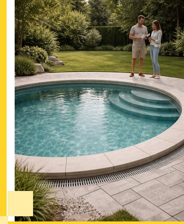 Круглые каркасные бассейны купить в Бийске от 259675 р. | ЭриданБск