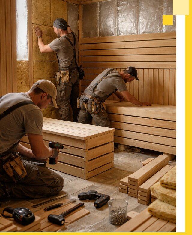 Профессиональное строительство саун под ключ в Бийске