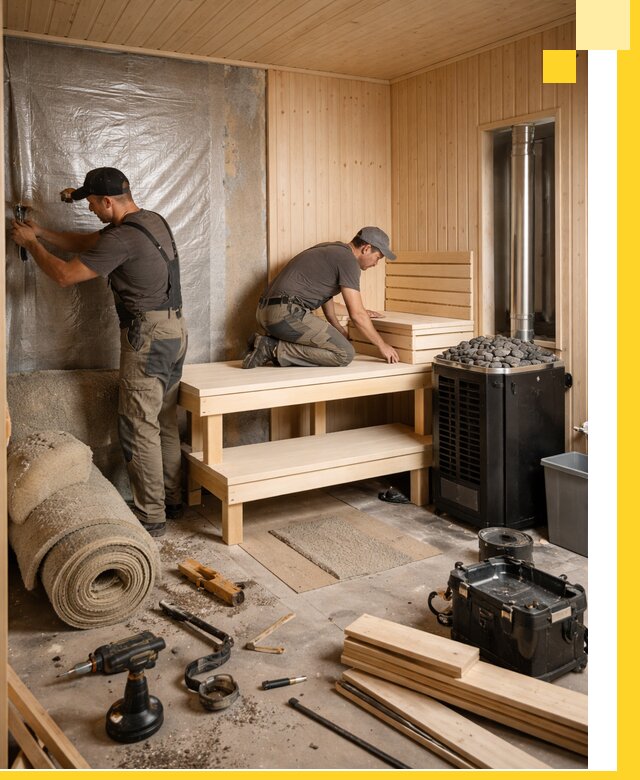 Проекты саун под ключ в Бийске дизайн и строительство