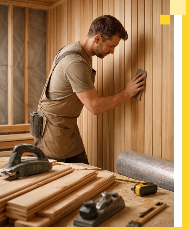 Профессиональная отделка саун и парных под ключ в Бийске