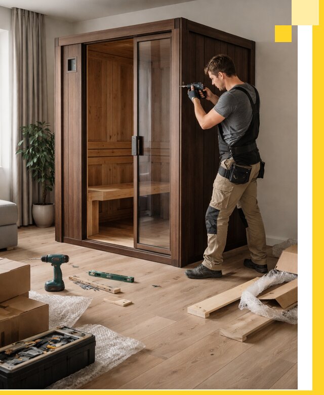 Установка и производство мини саун под ключ в Бийске