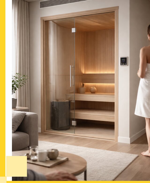 Сауна в квартире под ключ в Бийске от 124644 р. ЭриданБск