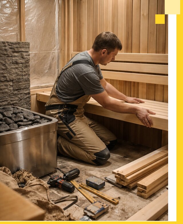 Сауны для дома под ключ с проектированием и монтажом в Бийске