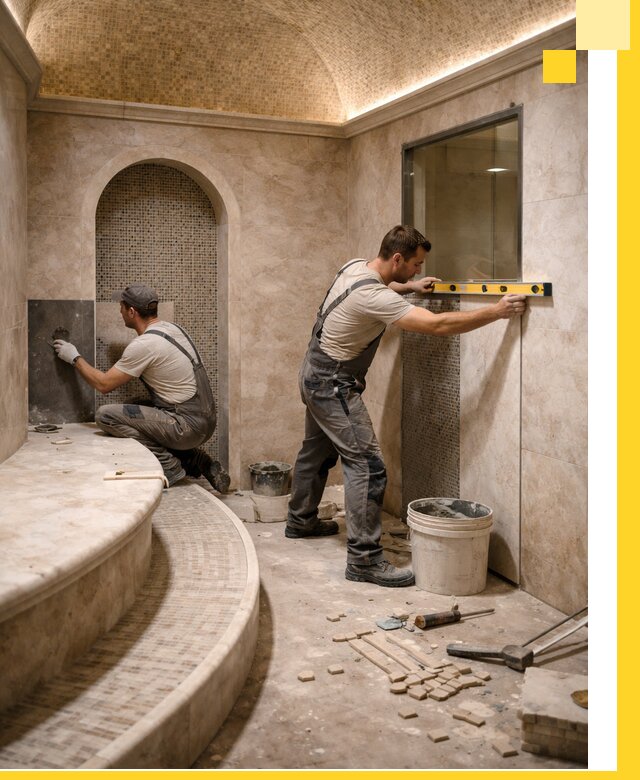 Проектирование и строительство саун с хамамом под ключ в Бийске