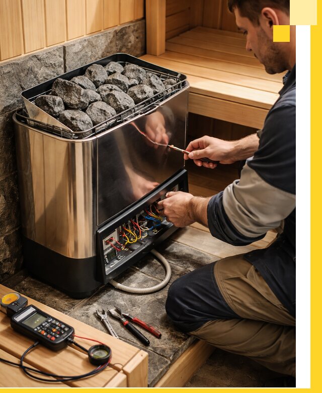 Продажа и установка электрокаменок для саун в Бийске