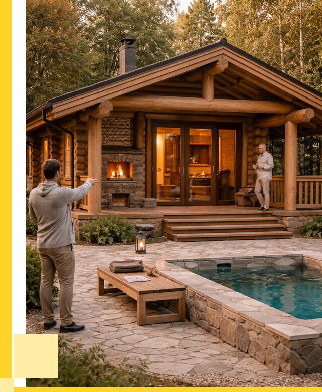 Проекты бань и хамам в Бийске от 25968 р. | ЭриданБск